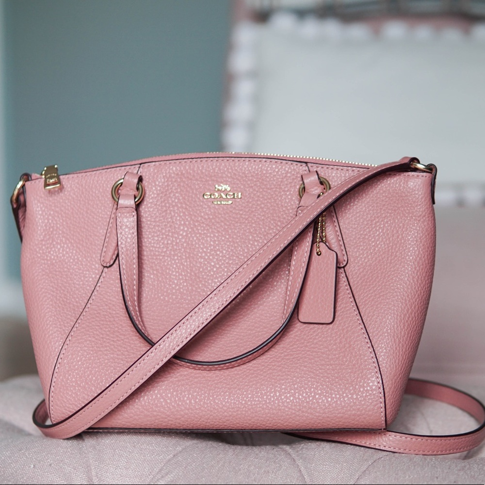 Dusty Rose Coach Crossbody purse